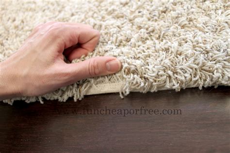 how to make a cheap area rug